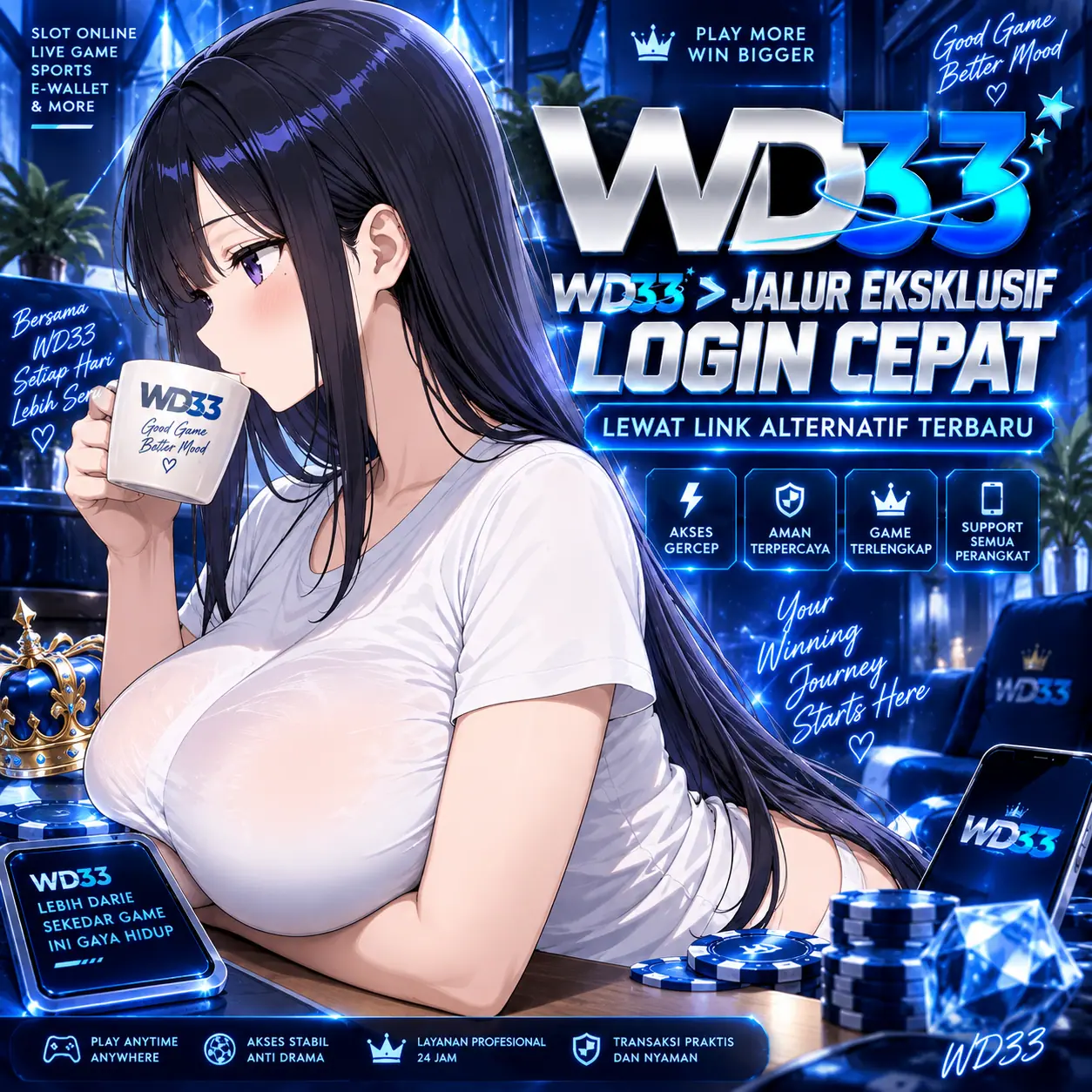 WD33 > Jalur Eksklusif Login Cepat Lewat Link Alternatif Terbaru 